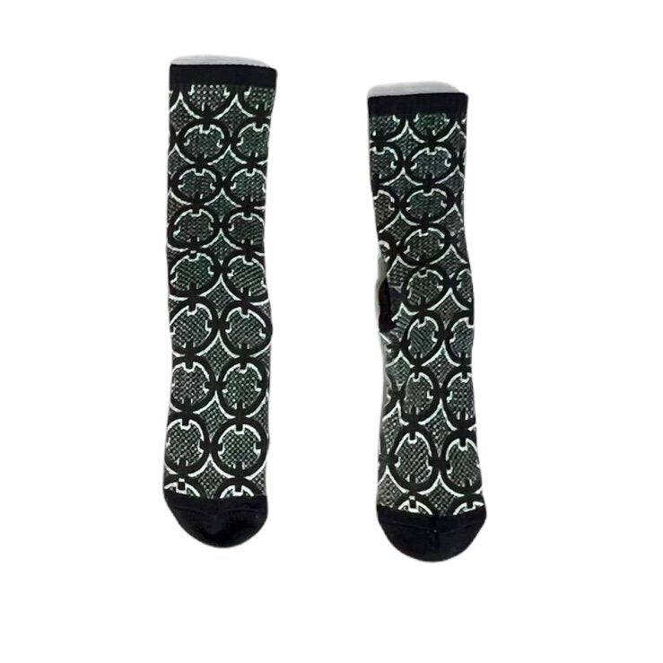 DMDE NOIR MONOGRAM COTTON SOCKS