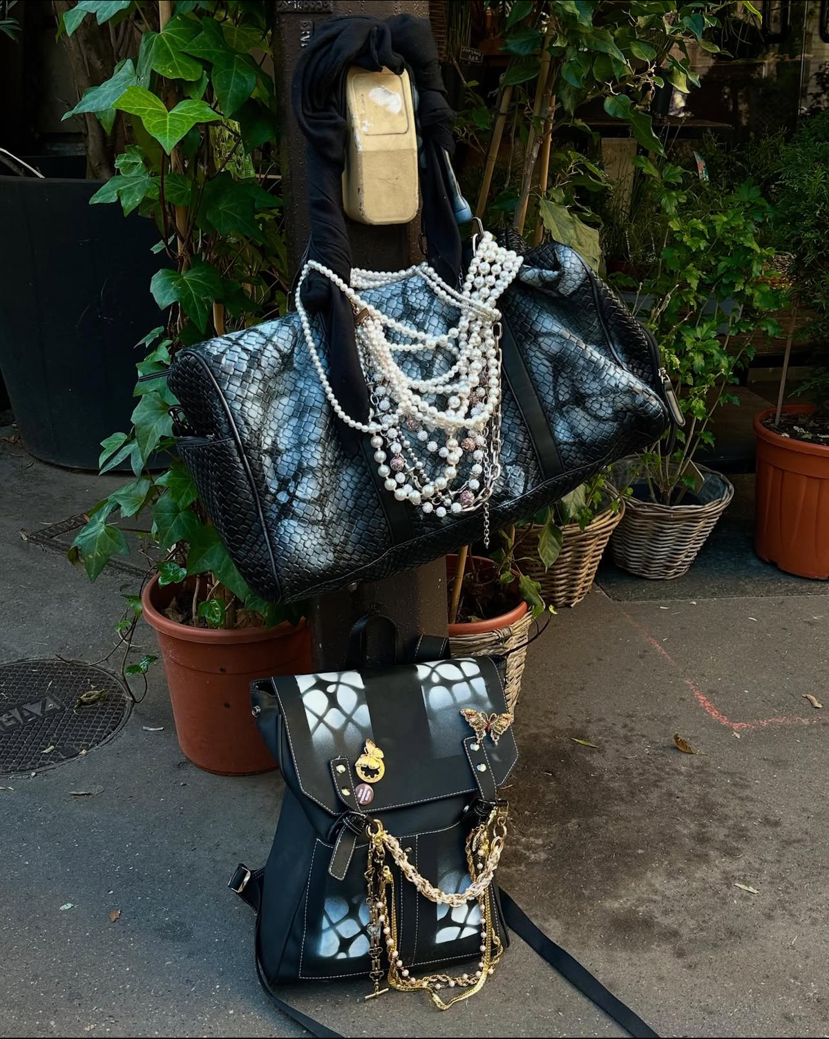 LUMIÈRE VEGAN LEATHER BACKPACK