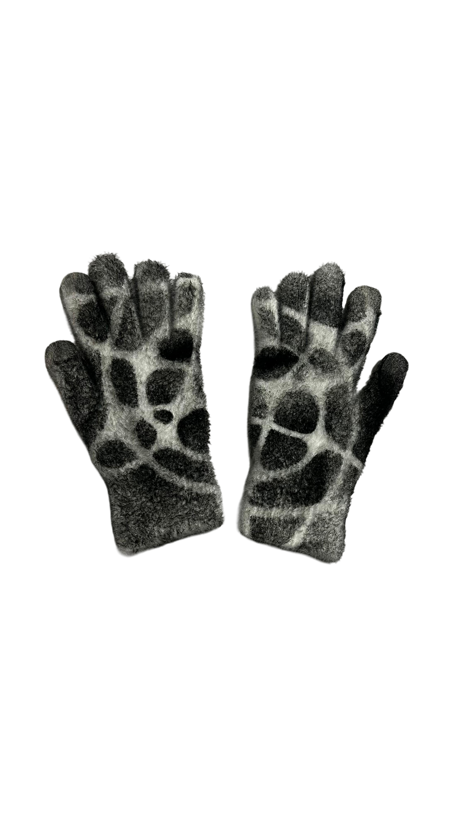 LUMIÈRE AIRBRUSHED MOHAIR GLOVES