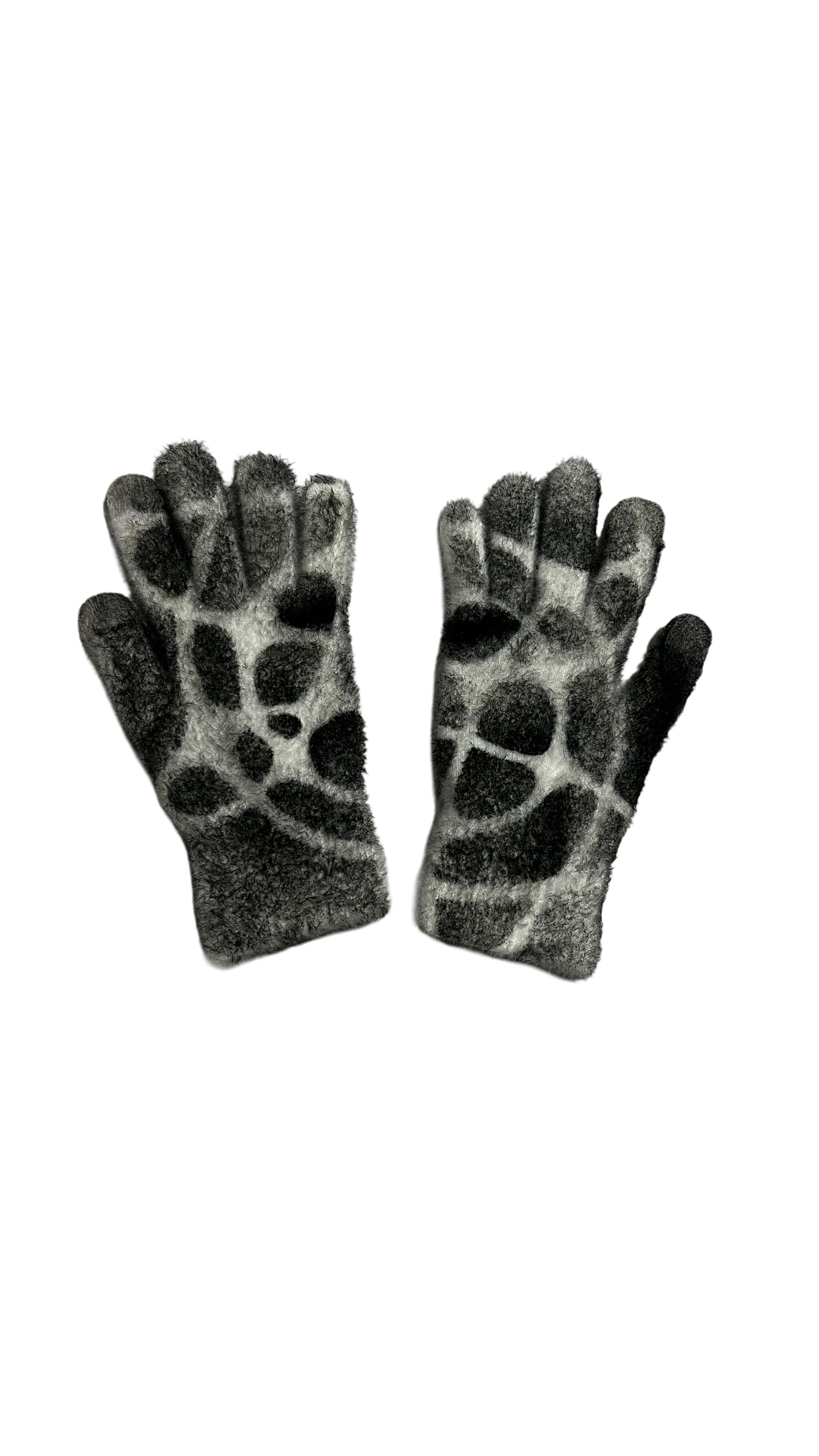 LUMIÈRE AIRBRUSHED MOHAIR GLOVES