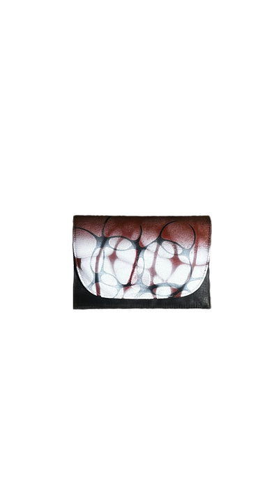 LUCENT VISAGE AIRBRUSHED CLUTCH BAG